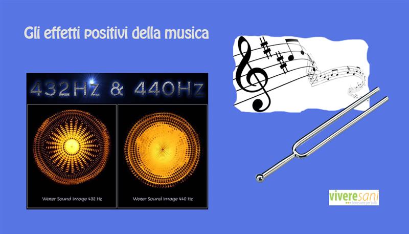 La musica a 432 Hz produce armonia